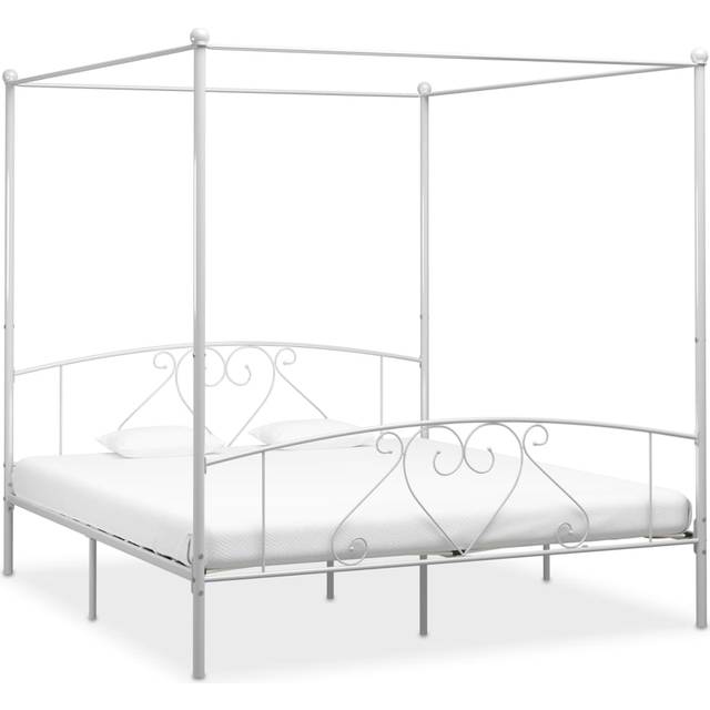 Billede af vidaXL Four-Poster 198cm Sengeramme 200x200cm